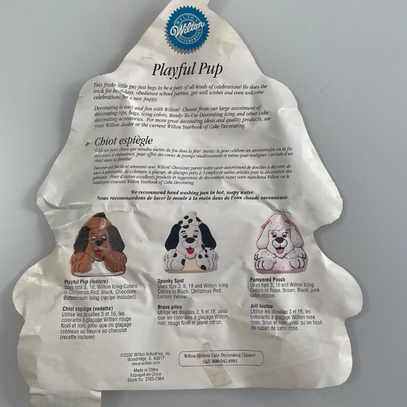 Wilton Playful Pup Cake Pan 🐶 - Picture 2 of 4